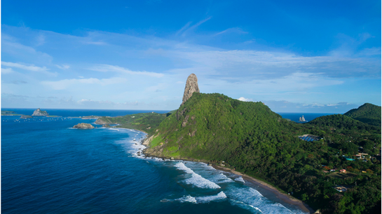 paisagem de Fernando de Noronha