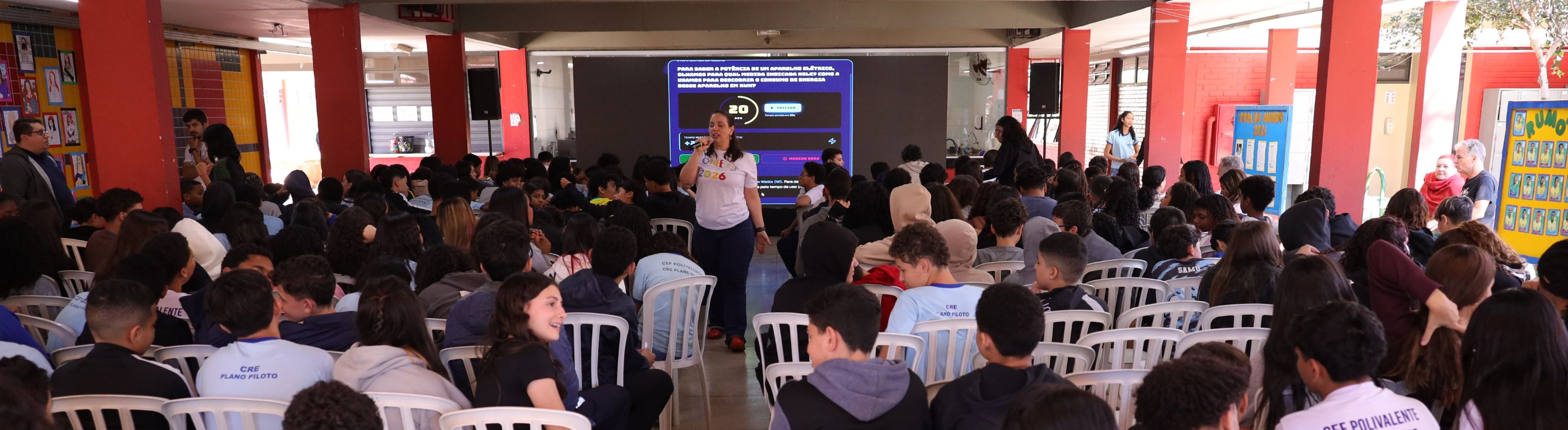 Companhia intensifica ações junto a alunos e professores para estimular participação na maior olimpíada brasileira sobre uso seguro e eficiente da energia, que está com inscrições abertas até 15/09