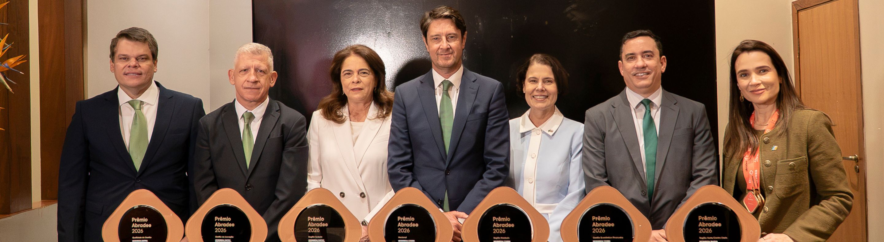 Neoenergia é destaque no Prêmio Abradee 2026 com sete troféus conquistados