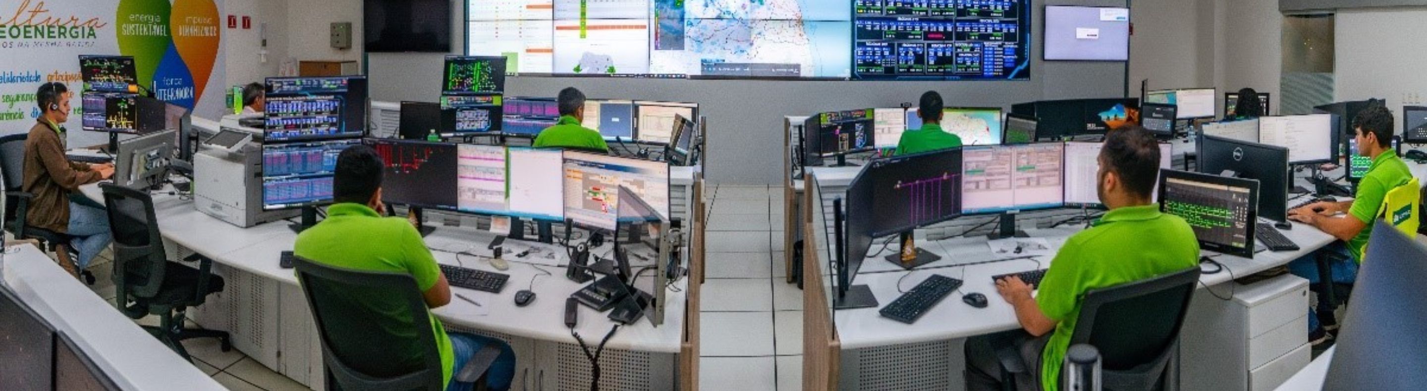 Centro de Operações Integrado da Neoenergia Cosern em Natal (Foto: Marcello Rachid/Divulgação/Neoenergia Cosern)